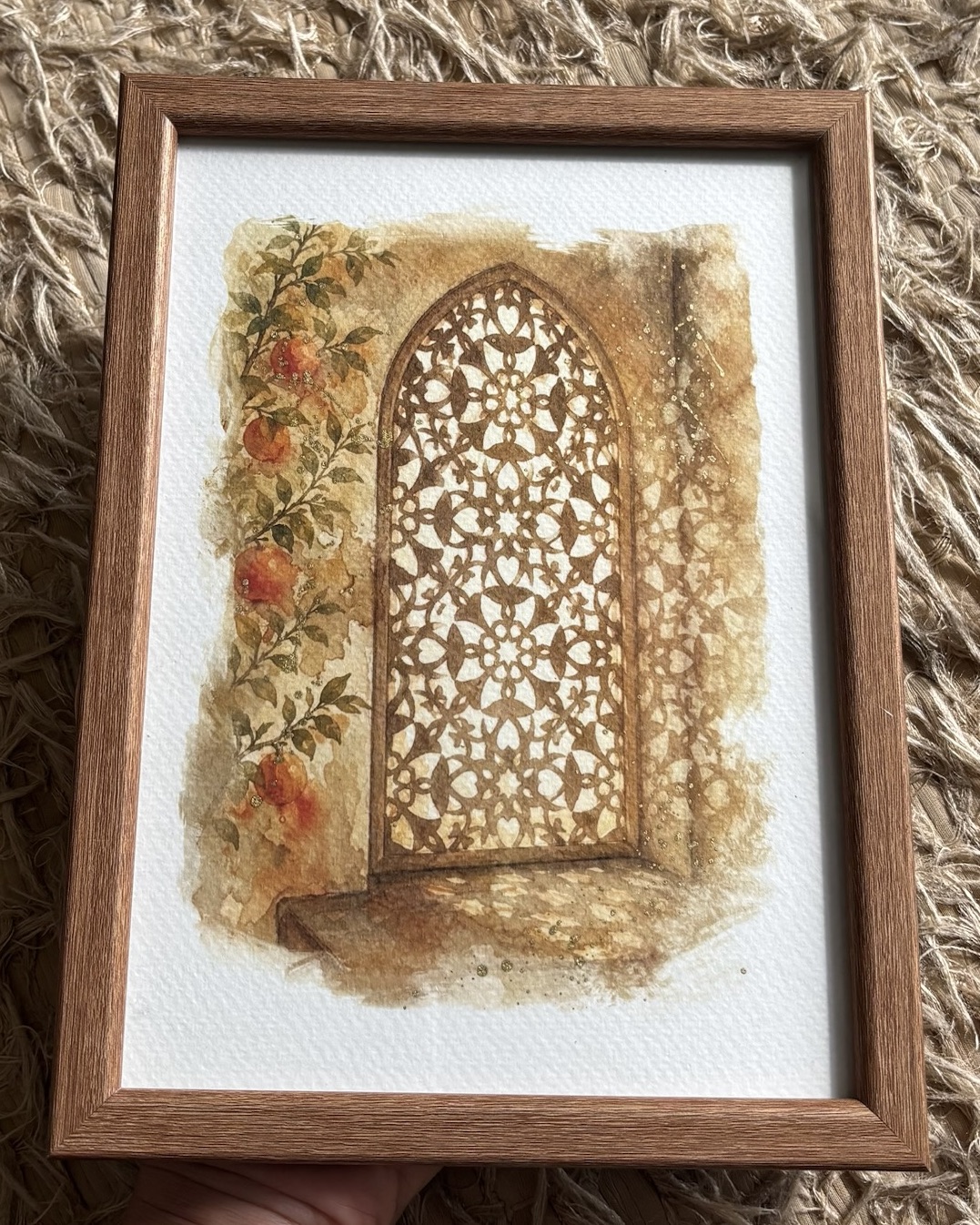 Zahr al-Anwār — Blossoms of Light — Watercolour Series