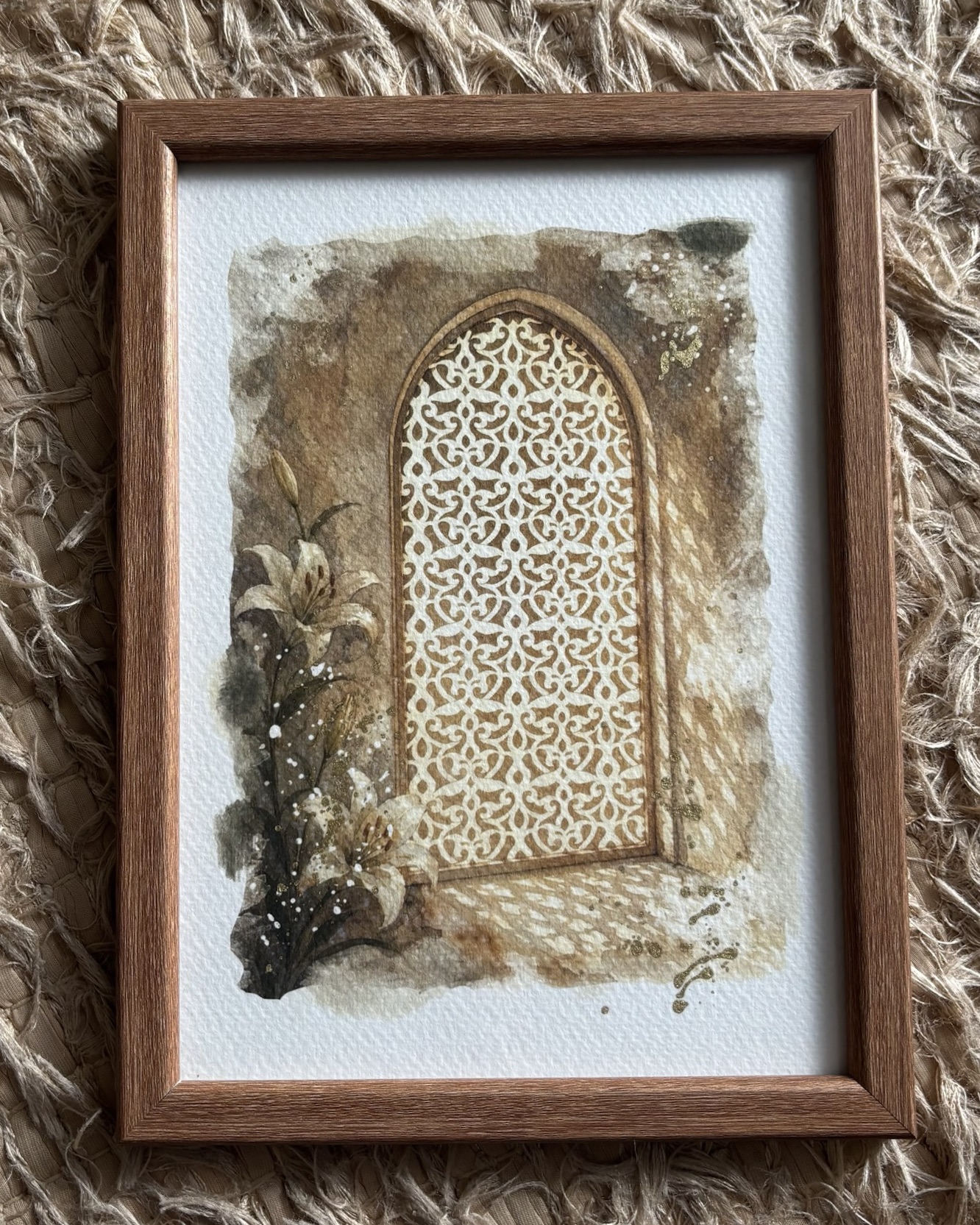 Zahr al-Anwār — Blossoms of Light — Watercolour Series